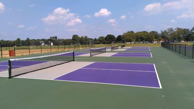 Pickleball court